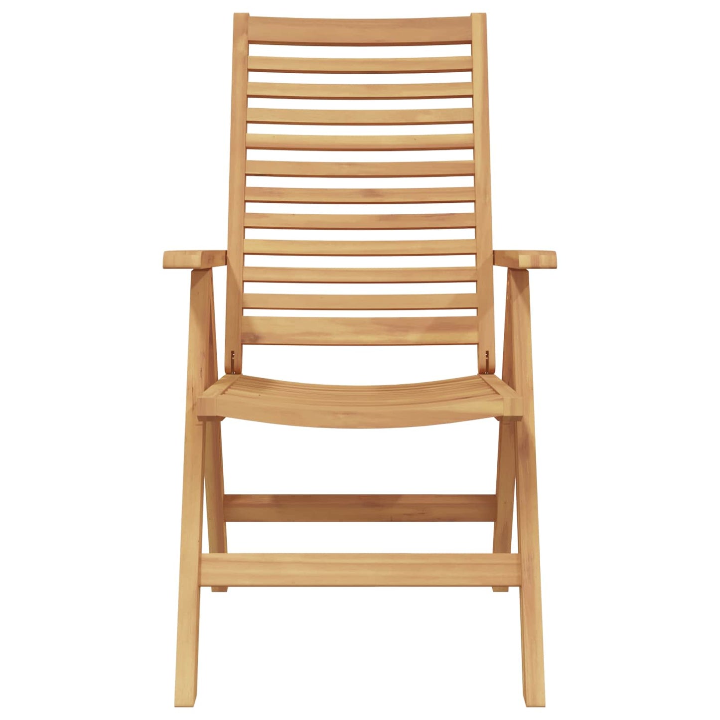 Tuinstoel 6 Pcs Bruin 52 X 64.5 X 108 Cm Massief Teakhout