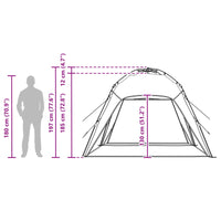 Instant Tent 4-Person Quick-Release 260 X 260 X 197 Cm