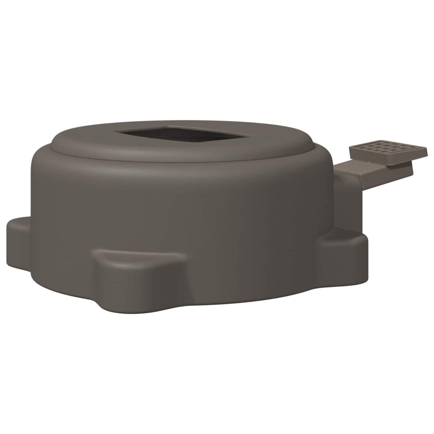 Parasolvoet Zilver 23 X 14 X 6 Cm