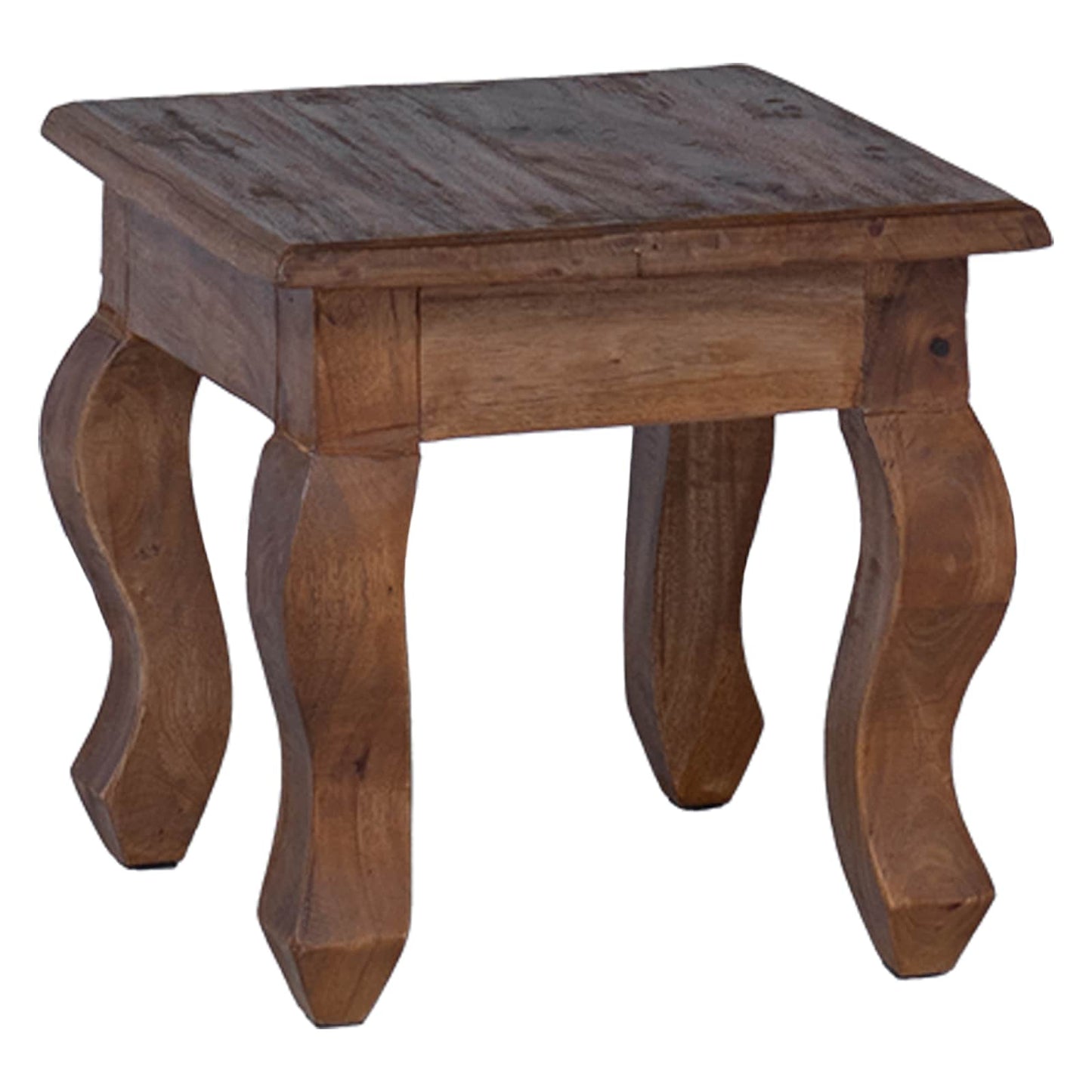 Nesttafel 3 Pcs Bruin Massief Mahoniehout
