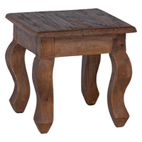Nesttafel 3 Pcs Bruin Massief Mahoniehout