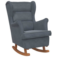 Schommelstoel Met Kussen 92 X 71 X 100 Cm Multiplex