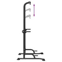 Kracht Toren Dip Station Zwart 102 X 95 X 210 Cm