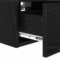 Nachtkastje 2 Pcs 34 X 30 X 20 Cm Bewerkt Hout