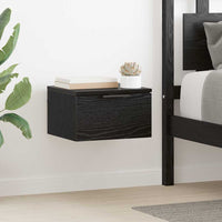 Nachtkastje 2 Pcs 34 X 30 X 20 Cm Bewerkt Hout