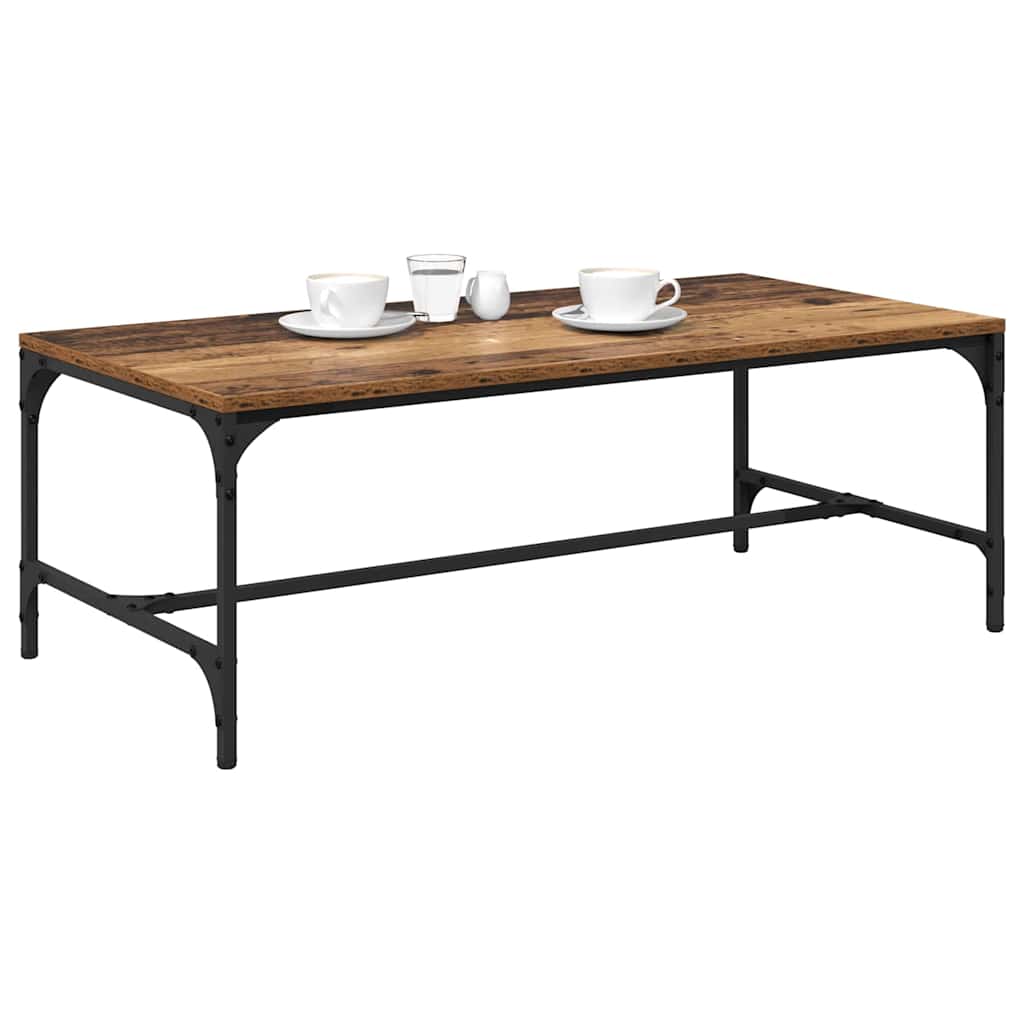 Salontafel Bewerkt Hout
