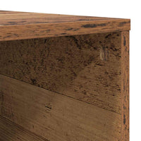 Salontafel 80 X 80 X 36,5 Cm Bewerkt Hout