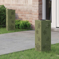 Solar Led Pad Licht 2 Pcs Roestig