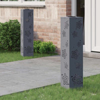Solar Led Pad Licht 2 Pcs Roestig