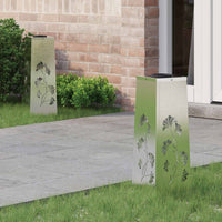 Solar Led Pad Licht 2 Pcs Roestig