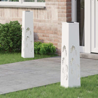 Solar Led Pad Licht 2 Pcs Roestig