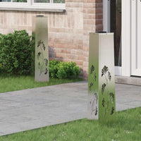 Solar Led Pad Licht 2 Pcs Roestig