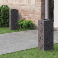Solar Led Pad Licht 2 Pcs Roestig