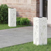 Solar Led Pad Licht 2 Pcs Roestig