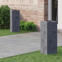 Solar Led Pad Licht 2 Pcs Roestig