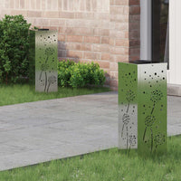 Solar Led Pad Licht 2 Pcs Roestig