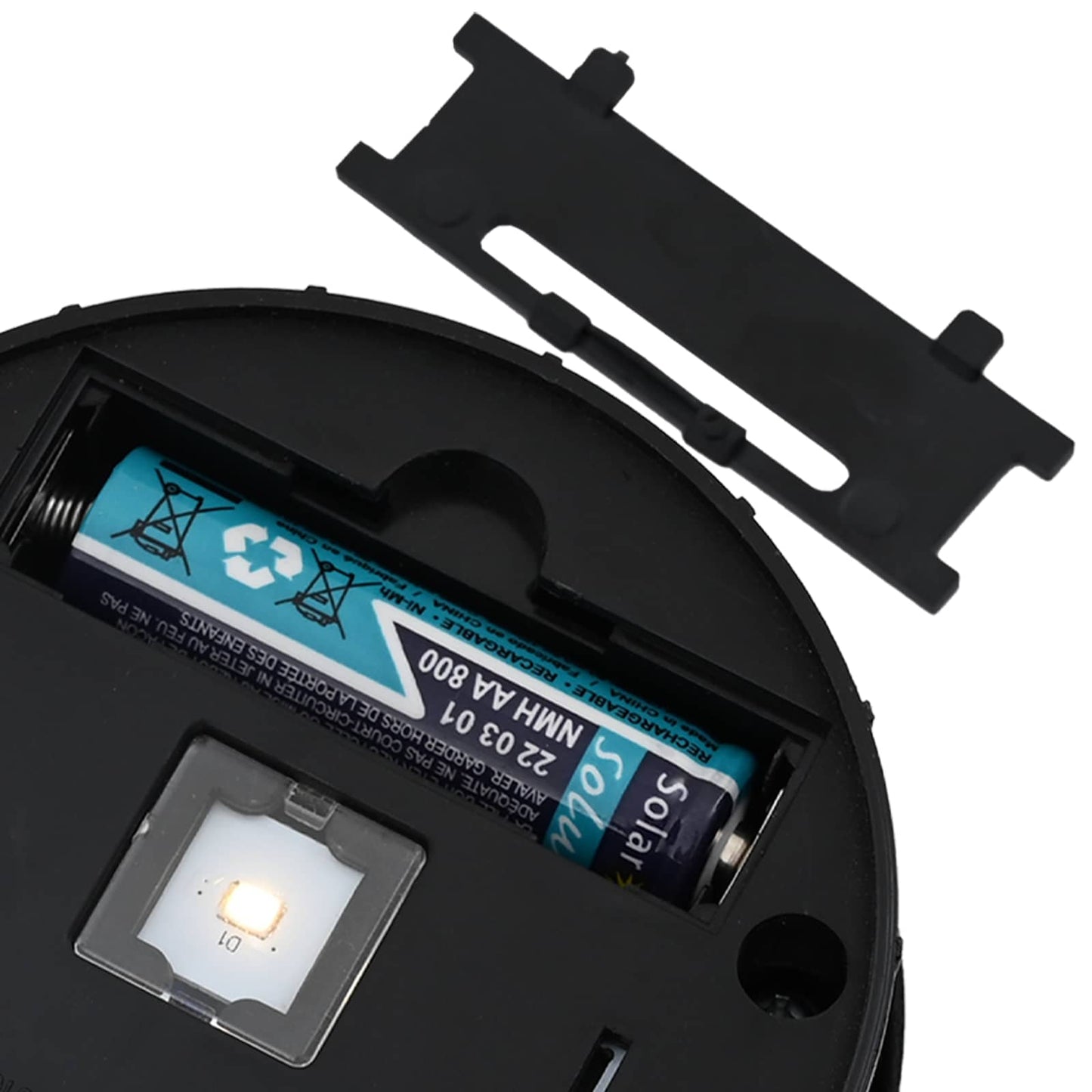 Solar Led Pad Licht 2 Pcs Roestig