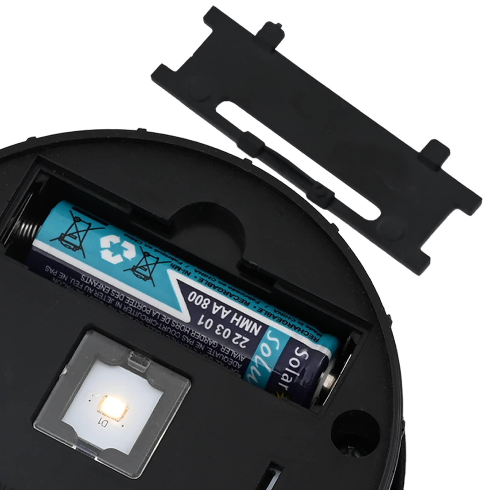 Solar Led Pad Licht 2 Pcs Roestig