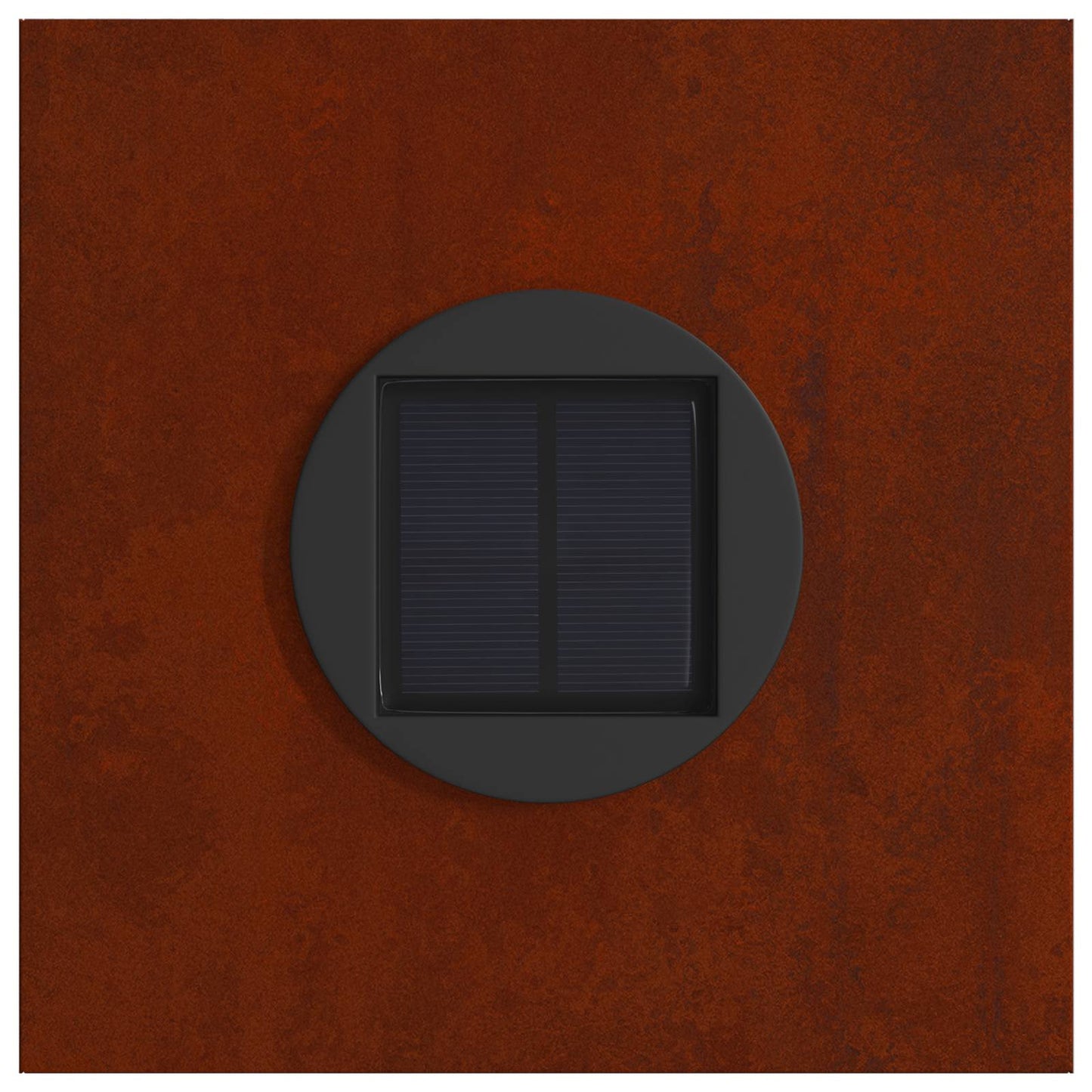 Solar Led Pad Licht 2 Pcs Roestig