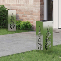 Solar Led Pad Licht 2 Pcs Roestig