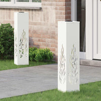 Solar Led Pad Licht 2 Pcs Roestig