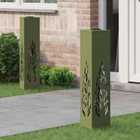 Solar Led Pad Licht 2 Pcs Roestig