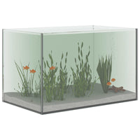 Aquarium Met Opslag Doorzichtig Glas