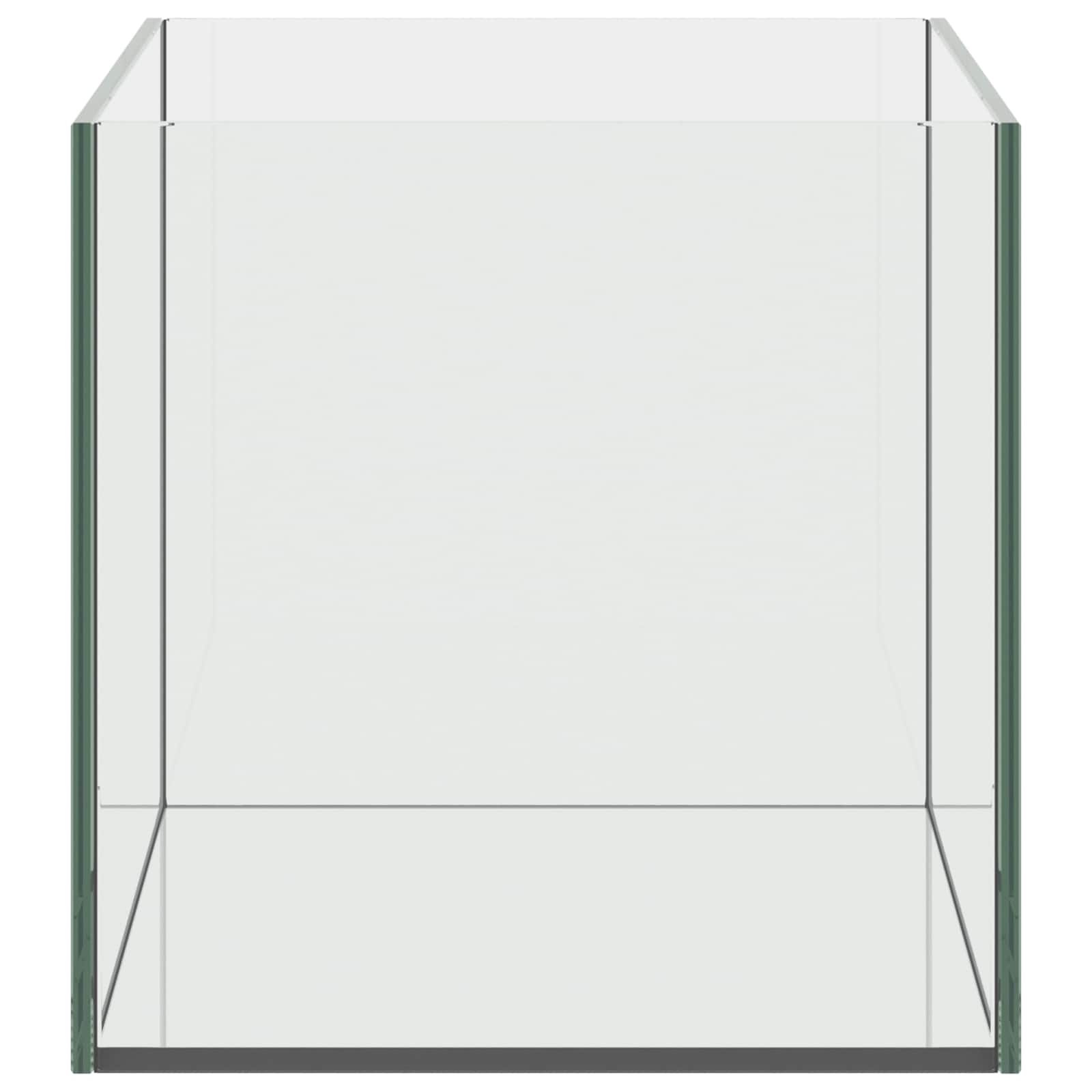 Aquarium Met Opslag Doorzichtig Glas
