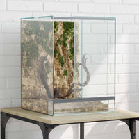 Terrarium Met Opslag Doorzichtig Glas