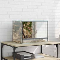 Terrarium Met Opslag Doorzichtig Glas