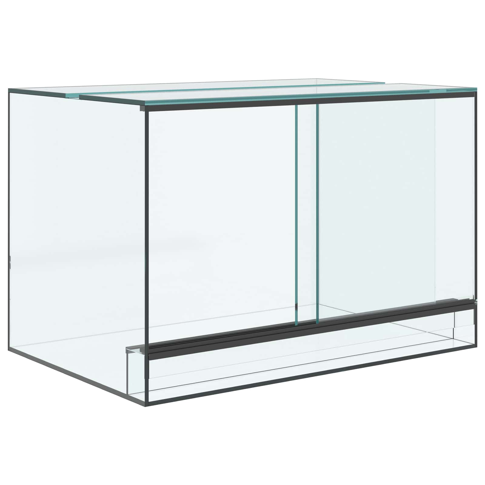 Terrarium Met Opslag Doorzichtig Glas