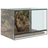Terrarium Met Opslag Doorzichtig Glas