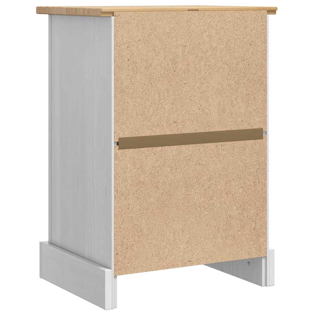 Nachtkastje Corona 45 X 35 X 64 Cm Massief Grenenhout