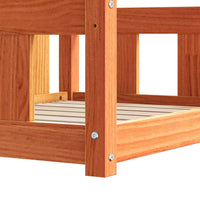 Hondenbed 65,5 X 50 X 28 Cm Massief Grenenhout
