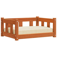 Hondenbed 65,5 X 50 X 28 Cm Massief Grenenhout