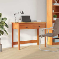 Bureau Met Lades 100X50X78 Cm Massief Grenenhout