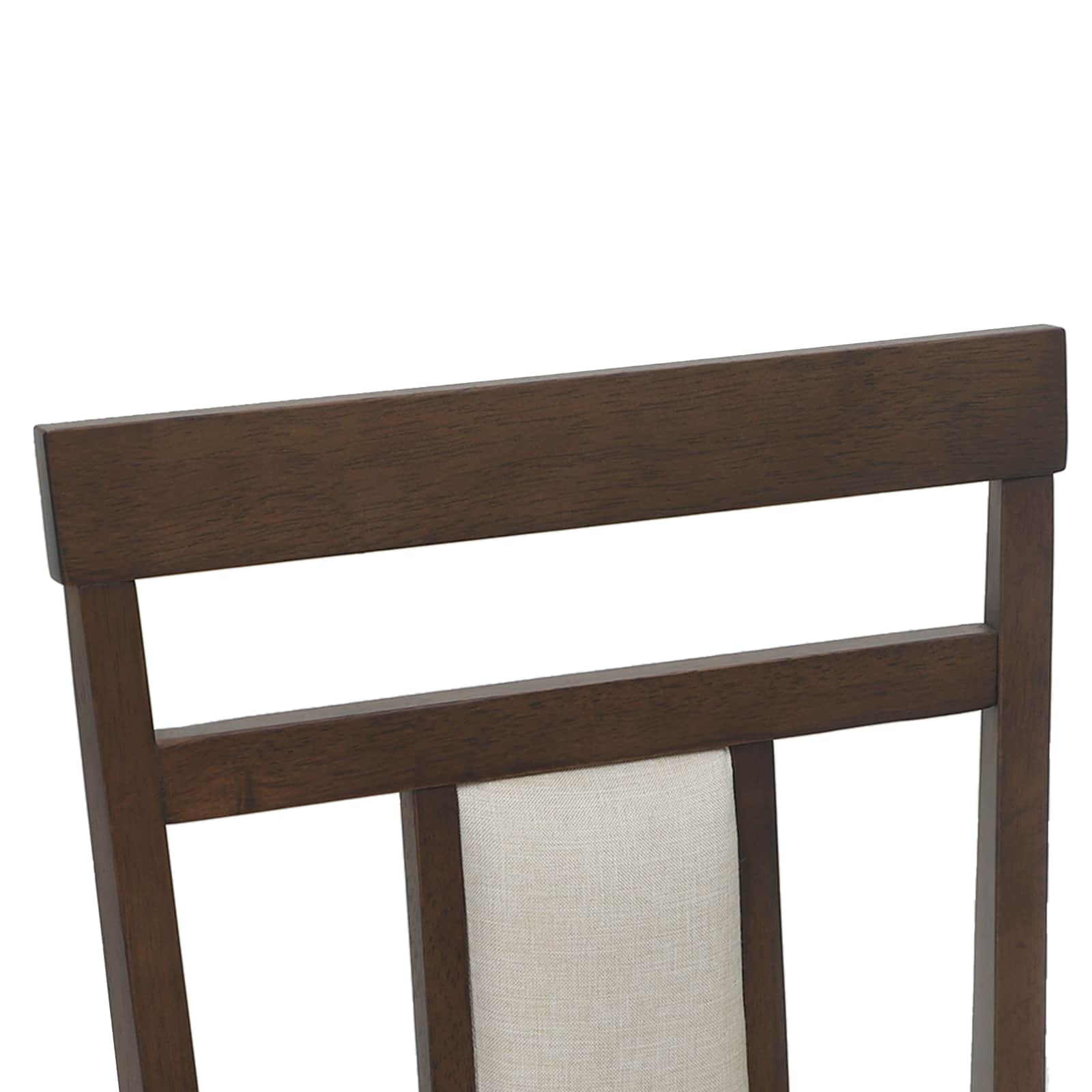 Eetkamerstoel 2 Pcs Massief Rubberhout