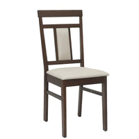 Eetkamerstoel 2 Pcs Massief Rubberhout