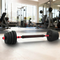 4-In-1 Halter-Barbell Kettlebell Set 20Kg 20Kg