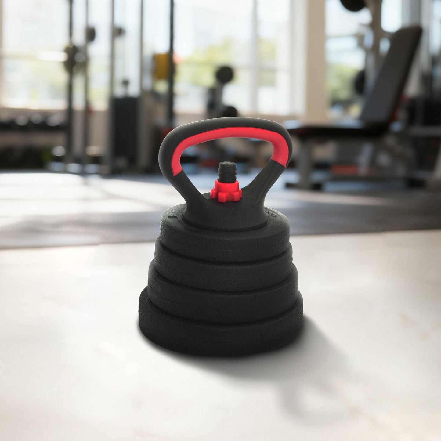 4-In-1 Halter-Barbell Kettlebell Set 20Kg 20Kg