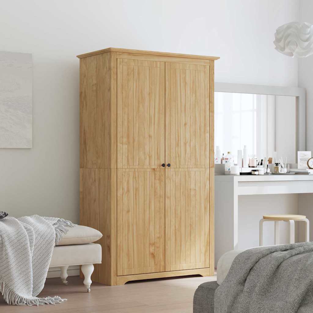 Kledingkast Bodo Bewerkt Hout