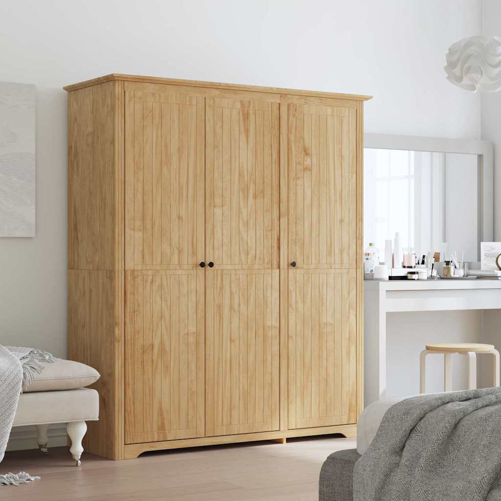 Kledingkast Bodo Bewerkt Hout