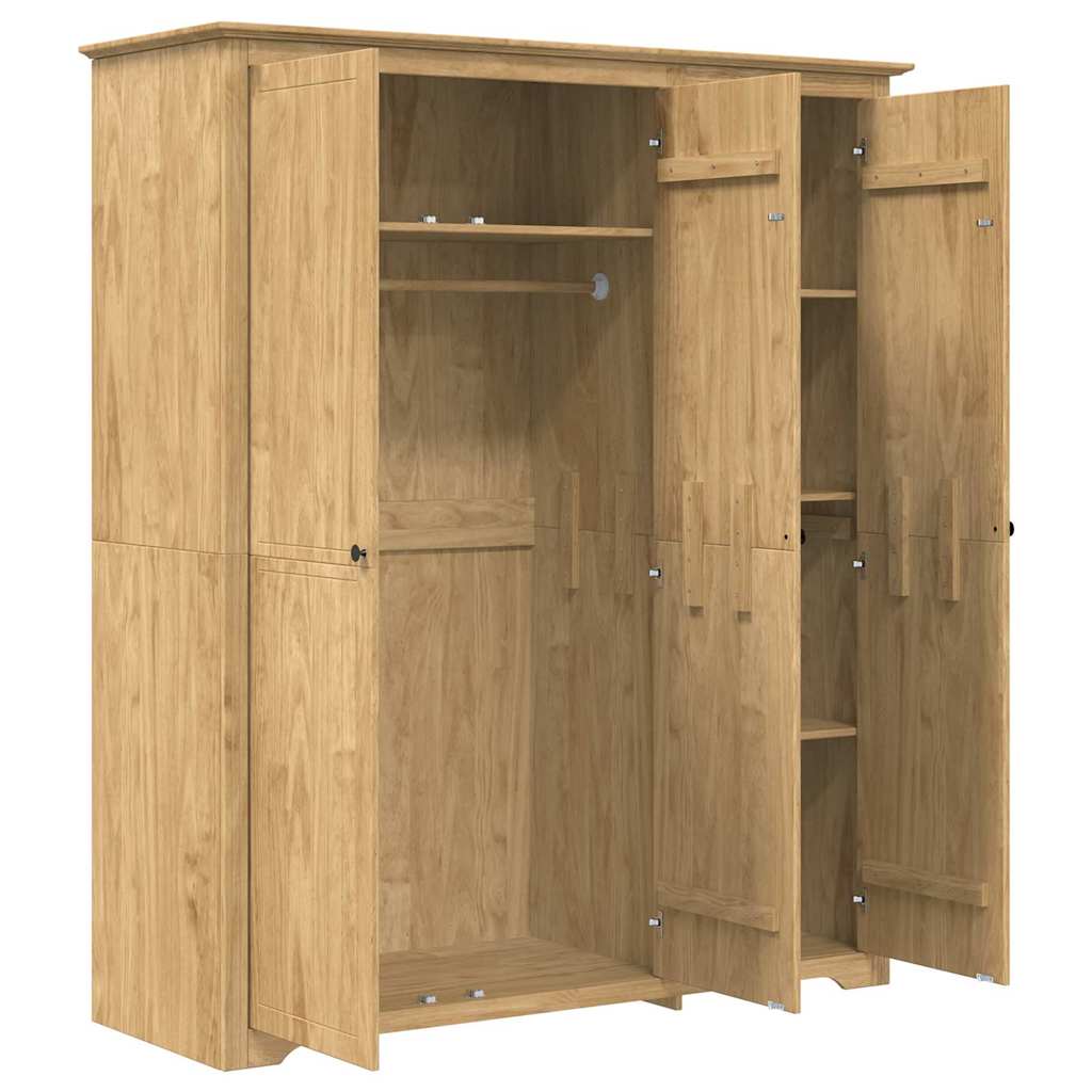 Kledingkast Bodo Bewerkt Hout