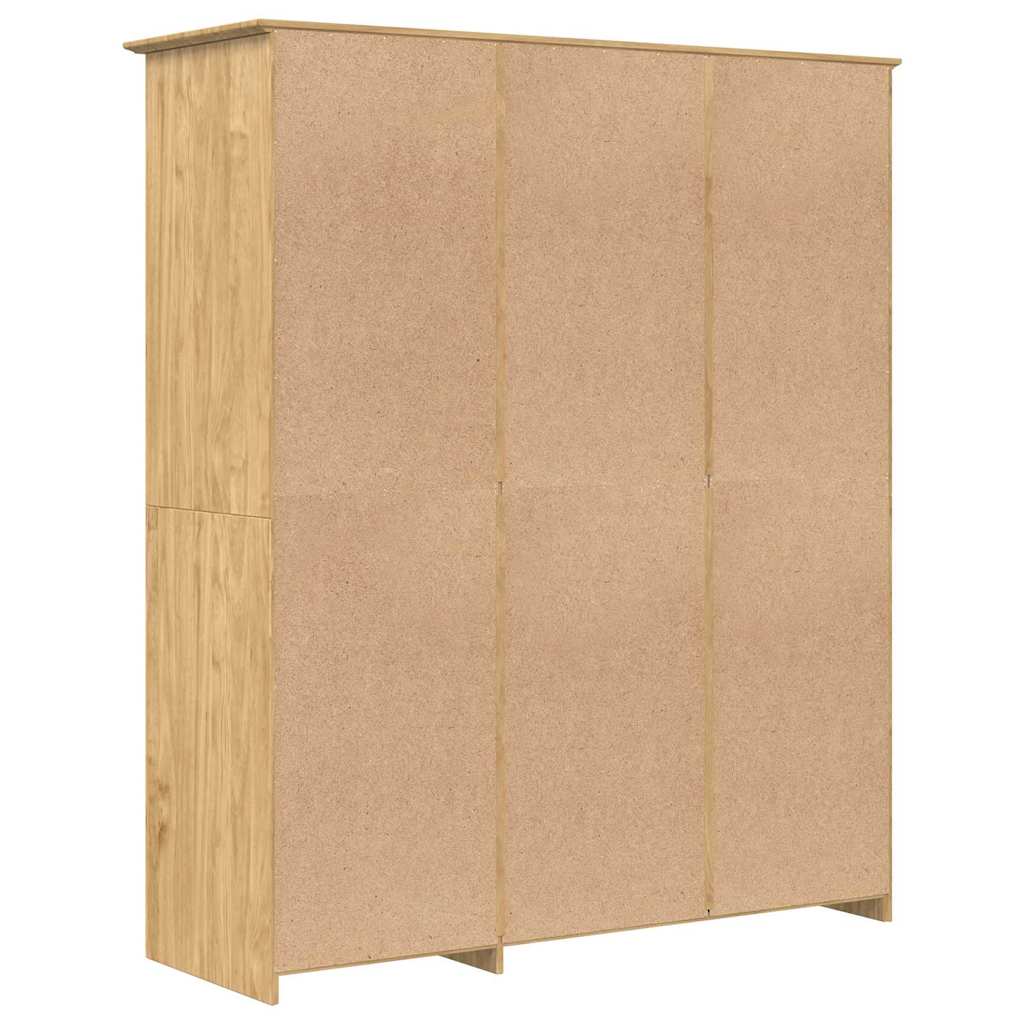 Kledingkast Bodo Bewerkt Hout