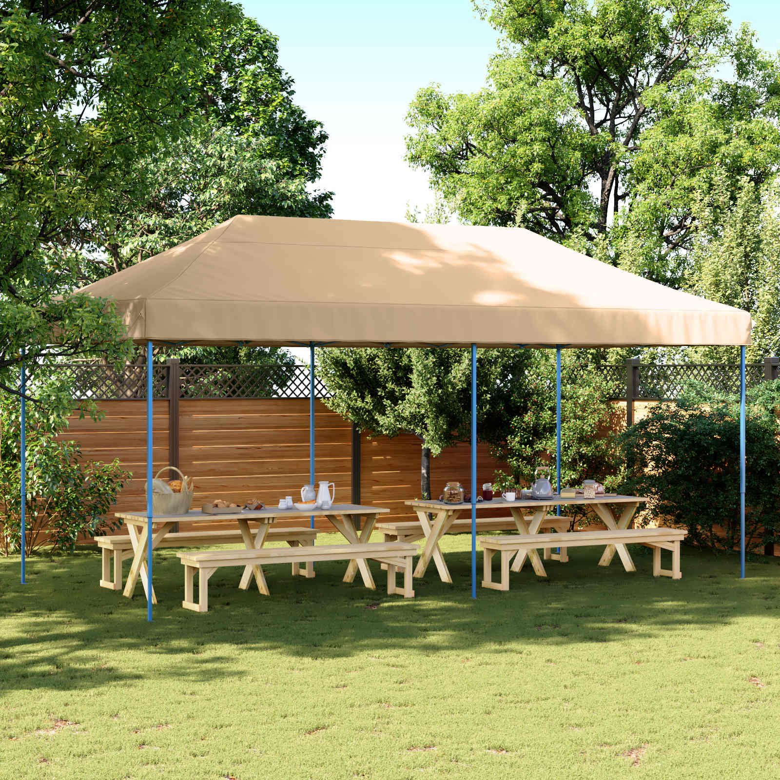 Partytent 291 X 580 X 315 Cm Oxford Stof