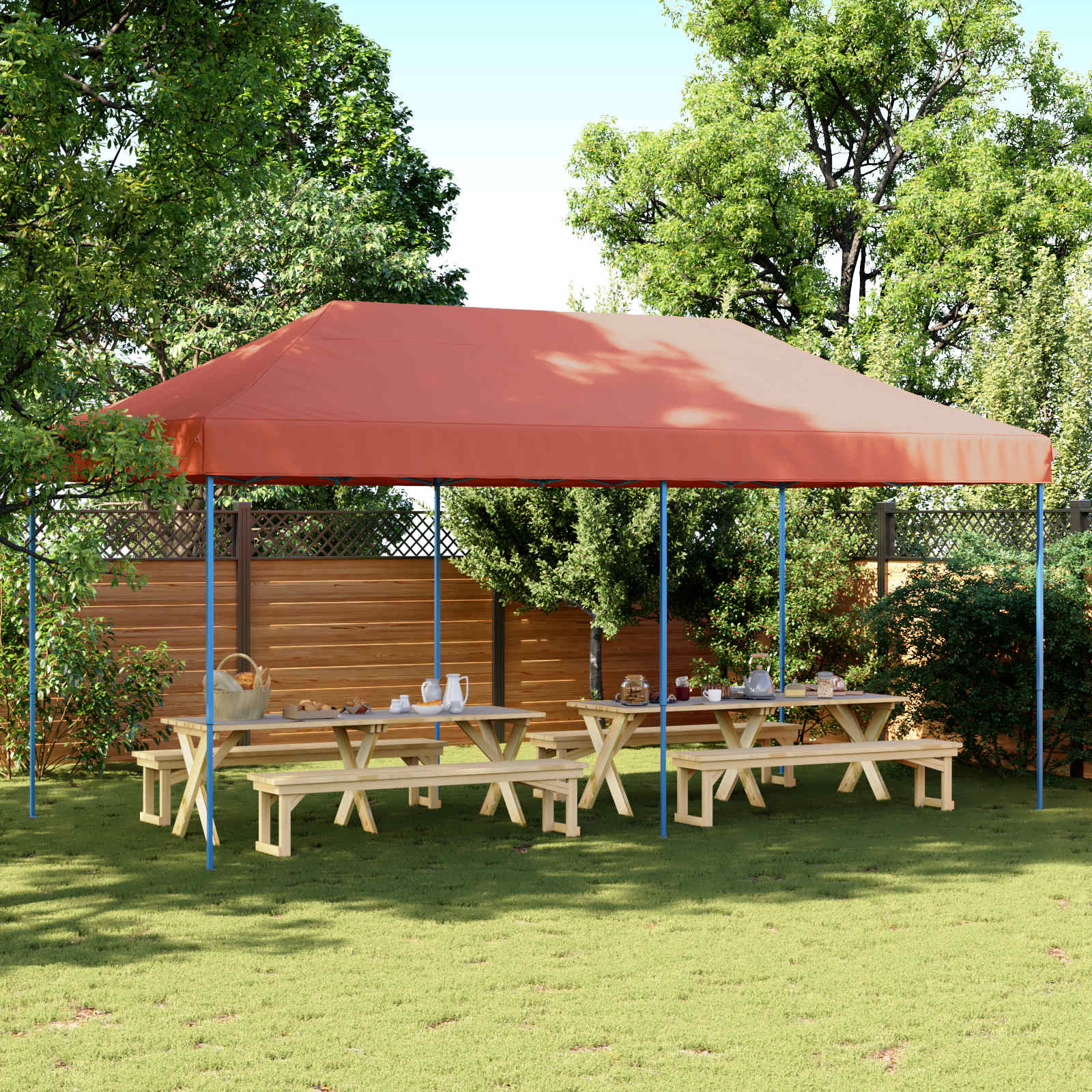 Partytent 291 X 580 X 315 Cm Oxford Stof