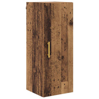 Hoge Kast 2 Pcs Bewerkt Hout