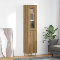 Hoge Kast 2 Pcs Glas