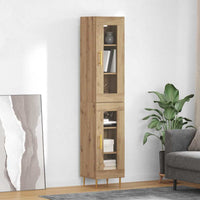 Hoge Kast 2 Pcs Glas