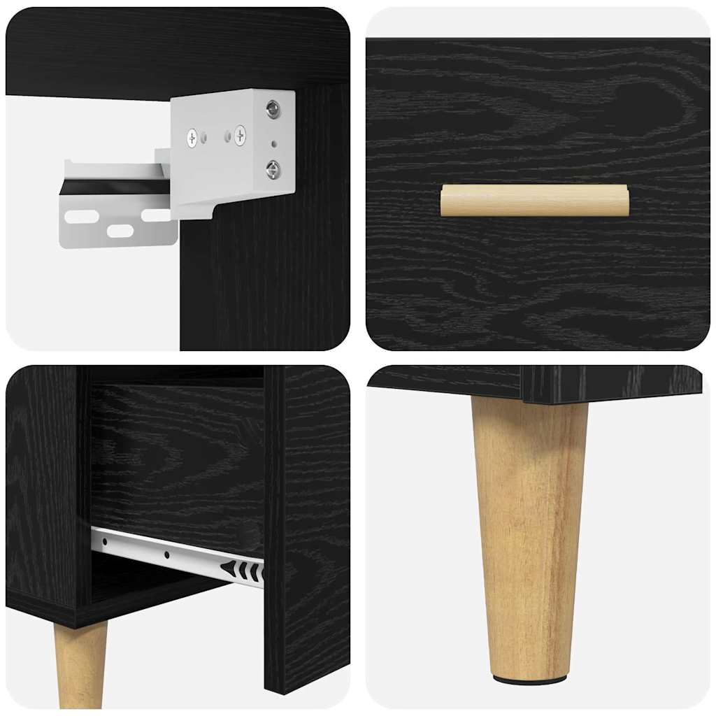 Hoge Kast 69,5 X 32,5 X 180 Cm Bewerkt Hout